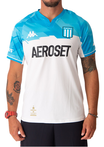 Camiseta Kappa Racing Club Kombat Pro 3rd 2022 Hombre Fútbol