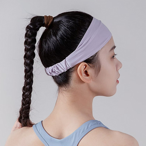 Diadema Deportiva Elástica Deportiva De Seda De Verano Para