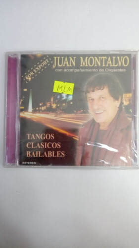 Cd Juan Montalvo Tango Clasicos Bailables Musicanoba Tech