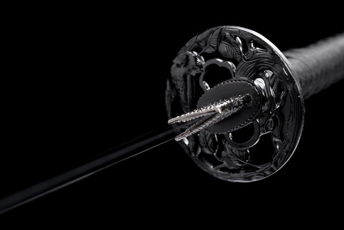 Espada Katana Japonesa De Acero 1060 Forjada A Mano De Ferro