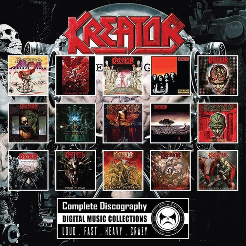 Kreator - Discografia Coleccion Exitos Best Live Memoria (Usado)