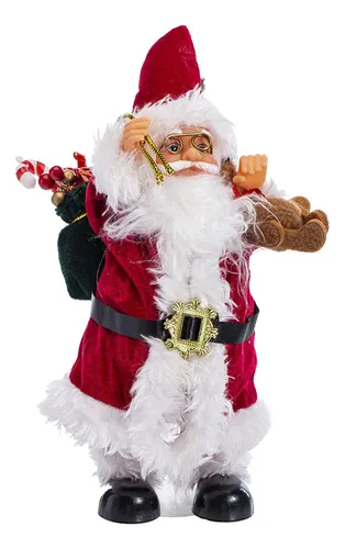 Figura Pequeña De Papá Noel, Adorno Decorativo Para Sala De
