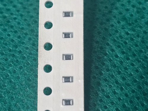 10x Resistor 22k 0603 1% Smd 0,8x1,6mm