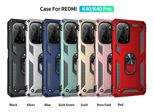 Imagen 9 de 9 de Funda De Teléfono Para Redmi K40 / K40 Pro/ Mi 11i/poco F3