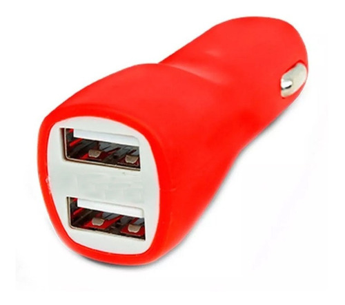 Plug In Auto Doble 2 Puertos Usb Varios Colores 5v 2.1a