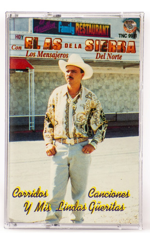 Cassette Original De El As De La Sierra Corridos Canciones