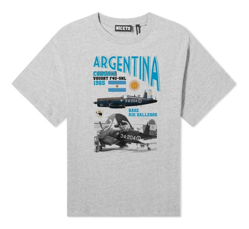 Remera Argentina Aviones Avion Corsair Armada Argentina
