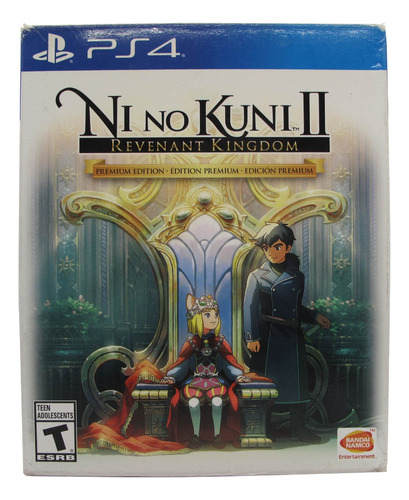 Ni No Kuni Ii Premium Edition - Ps4 Rpg - Namco Level 5 (Usado)