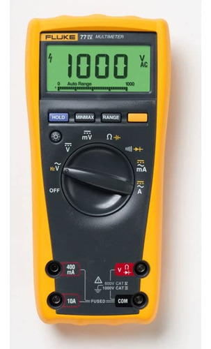 Fluke Cat Iii Multimetro Digital Industrial Rango Automatico