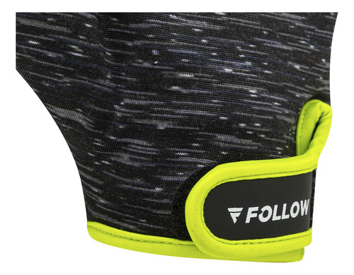 Guantes De Fitness Follow Fit Tiger Negro 2 Solo Deportes Xl