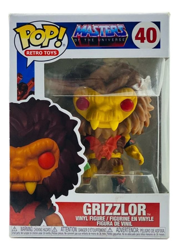 Funko Pop Retro Toys Grizzlor # 40 Serie Amos Del Universo