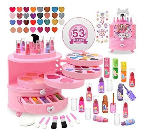 Balnore 53 Pcs - Maquillaje Para Niña - B0b46drbtc1