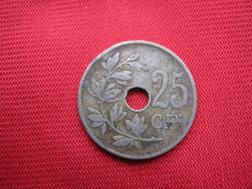 Bélgica 25 Centimes 1928 