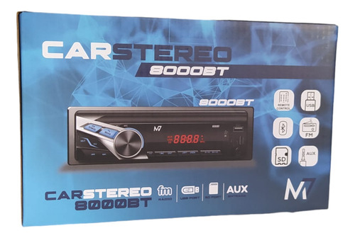 Auto Rádio Car Stereo M7 4 Saidas Usb Bluetooth Controle