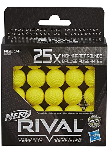 Nerf Rival * Balas Refill Pack X 25