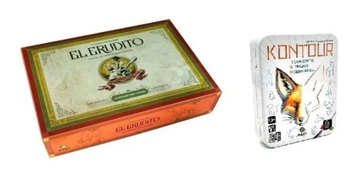 Combo Juego De Mesa El Erudito + Kontour De Maldon M4e