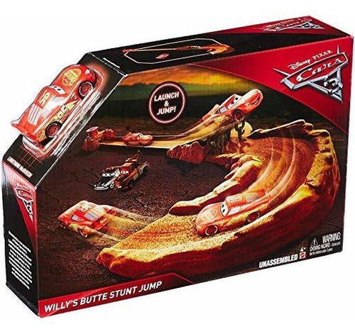 Butte Stunt Saltar Playset Disney Pixar Cars 3 De Willy