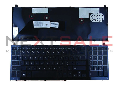 Teclado Ingles Hp Probook 4520s 4720s 4525s Marco Zona Norte