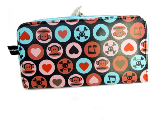 Cartera Paul Frank Julius Core Y Hearts Long Circles