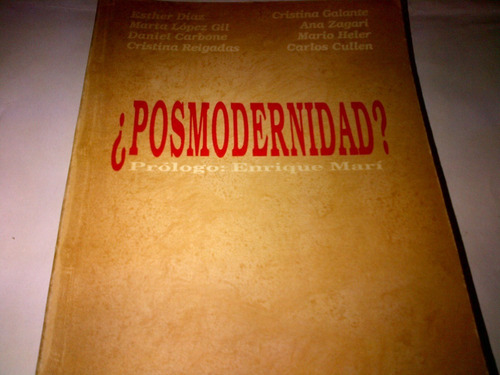 Libro Posmodernidad - Prologo Enrique Mar C52