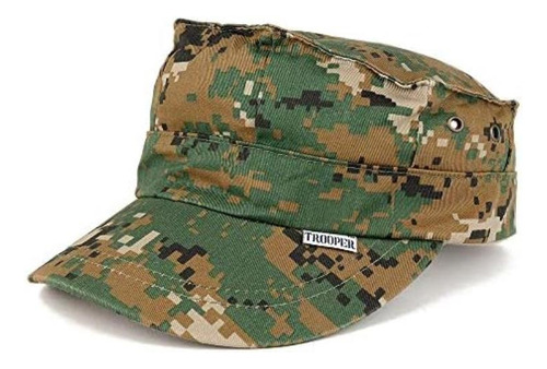 Trendy Shop Gorra Patrulla Militar 8 Puntos Niños, Tamaño