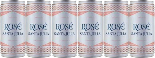 Santa Julia Lata Rosé De Syrah Pack X6-oferta Celler