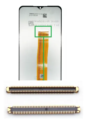 comprar Lote X3 Fpc Para Display A12 A02 A22 4g A32 (4g\u002F5g) A52 A72