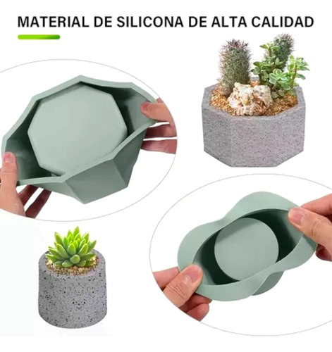 Molde Para Pisos Moldes Para Maceta, Moldes Multiusos Planta