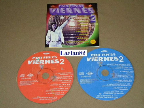 Por Fin Es Viernes 2 Varios 1998 Max Music 2 Cds