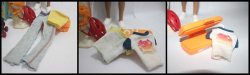 Muñeca Barbie + Accesorios Tienda Deportiva (Usado)