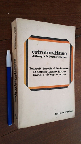 Imagen 1 de 3 de Estructuralismo Antología De Textos Teóricos - Prado Coelho