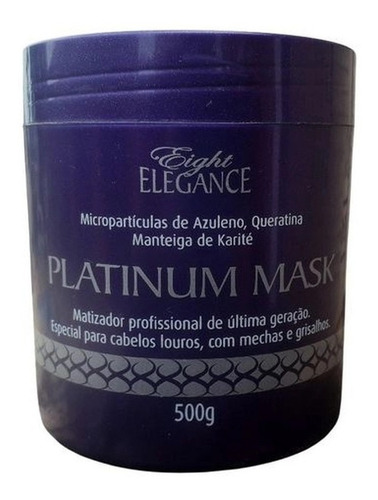 Mascára Matizadora Platinum Eight Elegance - 500g