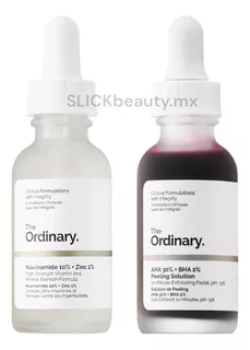 The Ordinary Kit Niacinamida + Peeling Solution