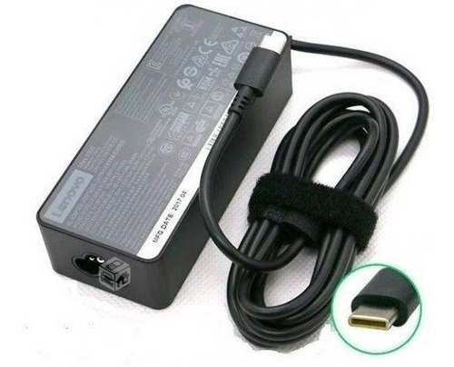 Cargador Lenovo Laptop 20v 3.25a 2.25a Punta Tipe Cable 