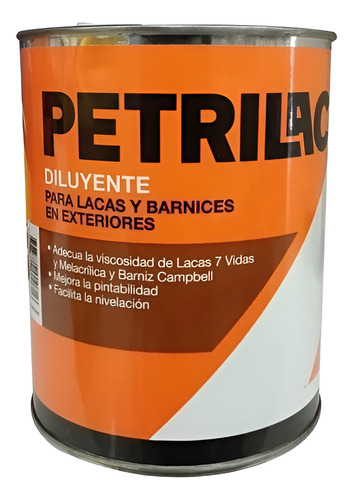 Diluyente Melacrilico Petrilac X 4 Litros