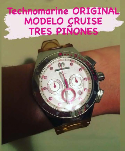Reloj M/technomarine Modelo Cruiser De Dama 