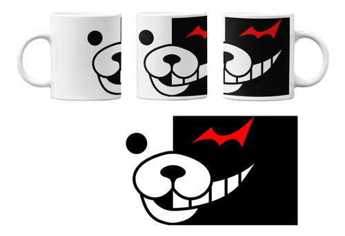 Monokuma Dangaronpa Anime Taza Ceramica Regalo Personalizado