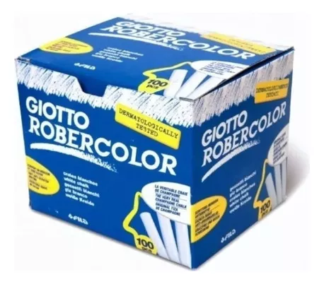 Tizas Colores GIOTTO Robercolor Caja x10 Barras