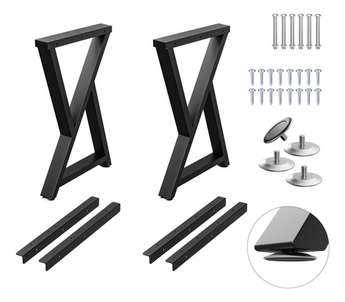 Tocretoare Patas De Mesa De 16 Pulgadas De Alto X 12 Pulgad.