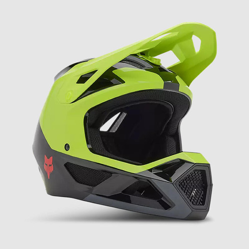 Casco Bicicleta New Rampage Barge Amarillo Fox Talla Xl