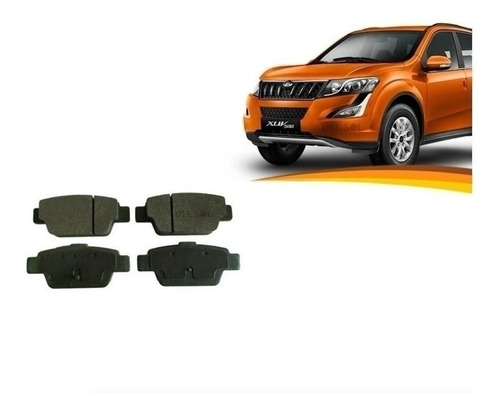 Pastilla Trasera Mahindra Xuv500 2.2 2013 / 2016 El Set