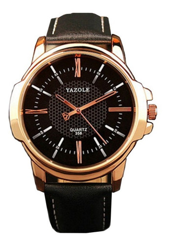 Reloj Negro Minimalista Para Hombre
