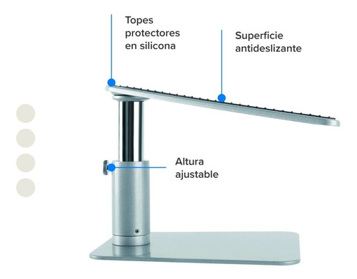 Imagen 4 de 7 de Soporte Base Para Portatil Laptop Tipo Pedestal
