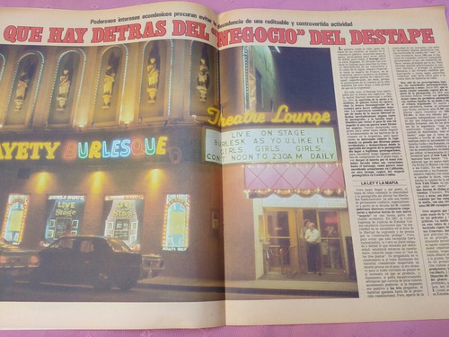 Revista Clarín 13/11/83 O. Viale Artistas Plásticos Destape (Usado)