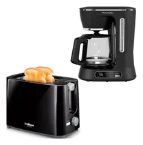Comprar Combo Cafetera Autom Café Helado Caliente+ Tostadora Liliana