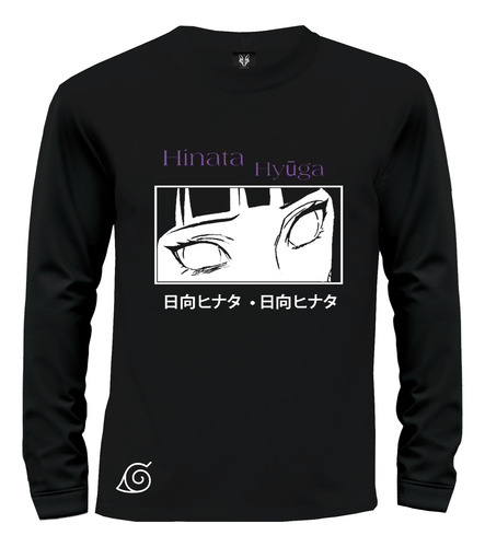 Camiseta Camibuzo Anime Naruto Hinata Hyuga
