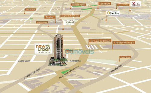 Imagem 4 de 18 de Apartamento À Venda, 98 M² Por R$ 533.051,00 - Novo Mundo - Curitiba/pr - Ap2876