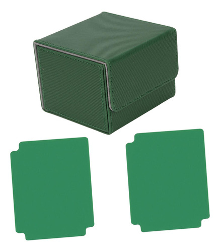 Caja De Baraja De Cartas, Estuche Para Cuadros Verde