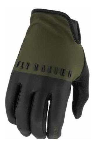 Guantes Fly Racing Media Gloves Dark Forest/black