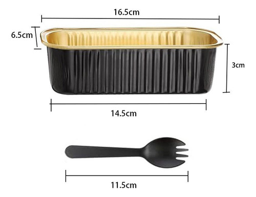 Moldes Para Tartas Con Tapas Y Cucharas De 200 Ml